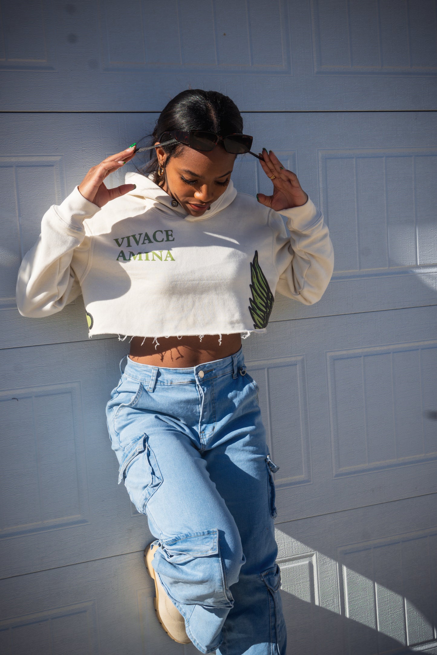 Wings of the Soul Hoodie (cropped)