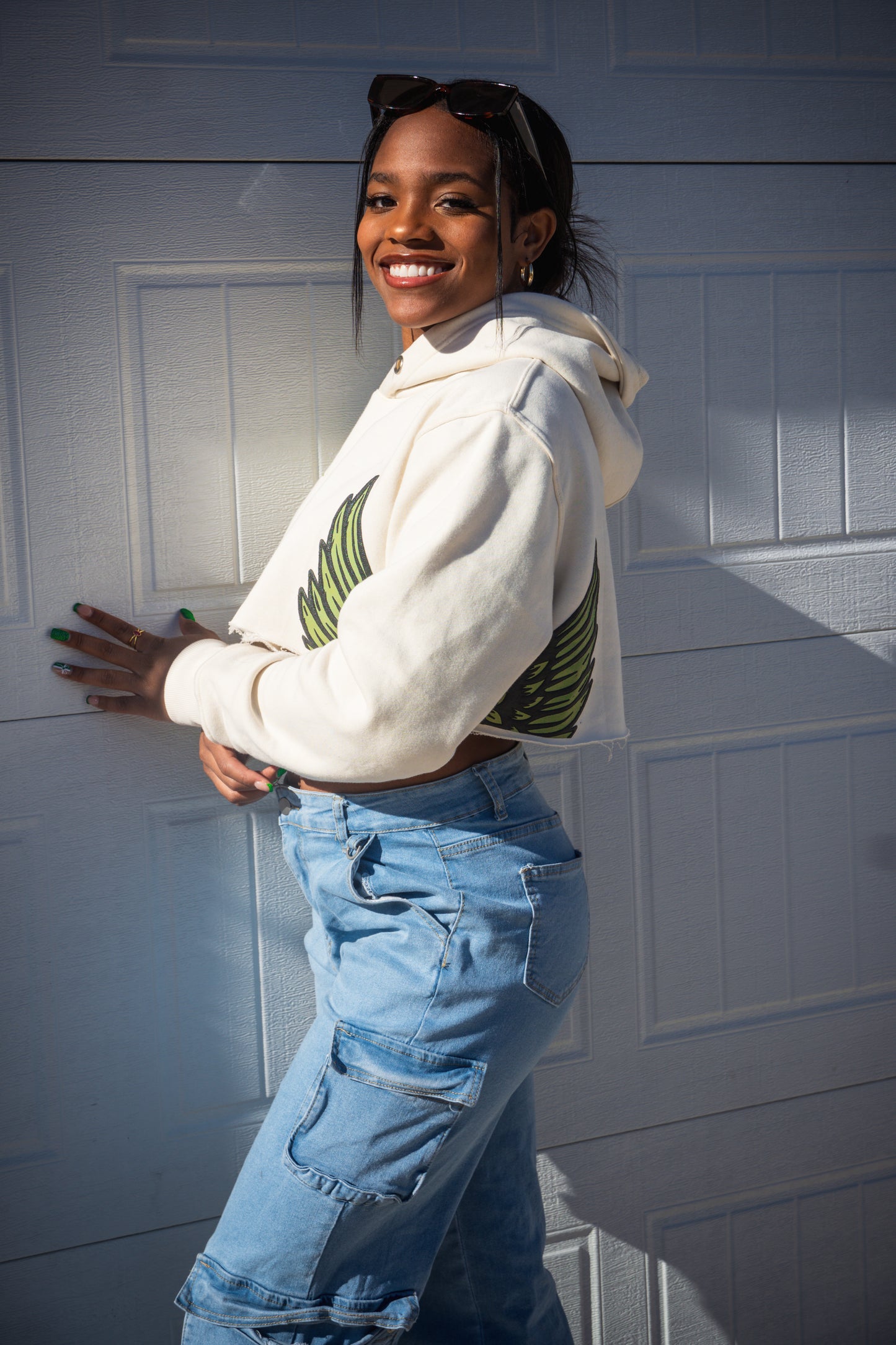 Wings of the Soul Hoodie (cropped)