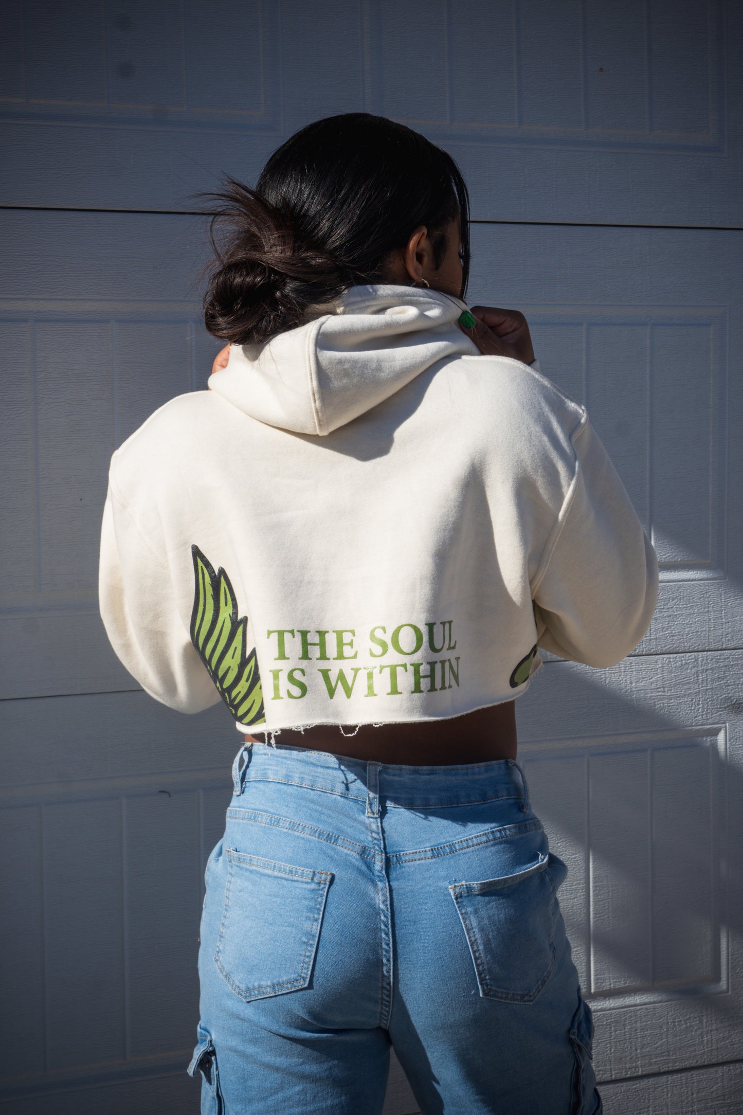 Wings of the Soul Hoodie (cropped)
