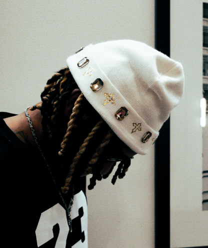 VA x ONL Rhinestone Beanie